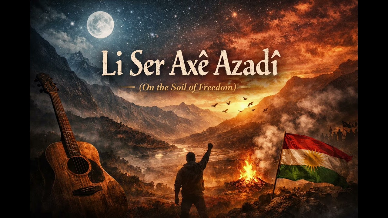Li Ser Axê Azadî | Kurdish Folk Rock Acoustic Song (Kurmanji)