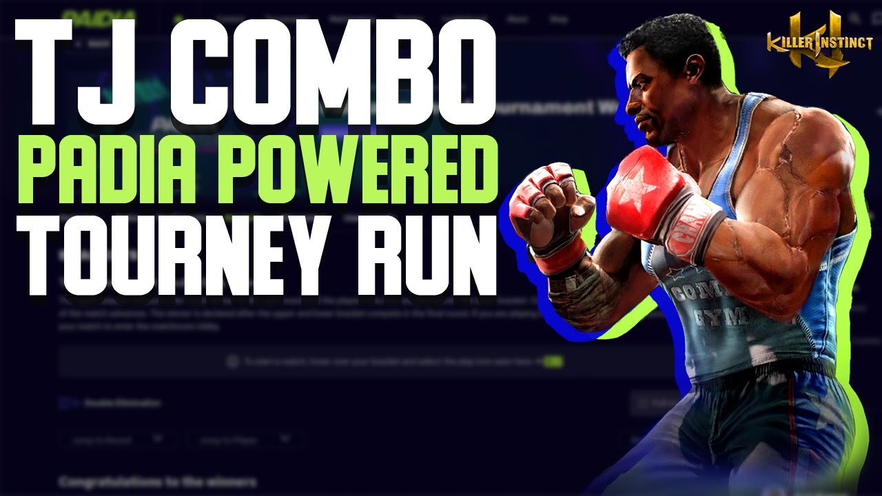 TJ Combo Tournament Run - Padia Powered Week 8 - Killer Instinct Anniversary Edition #PlayKI