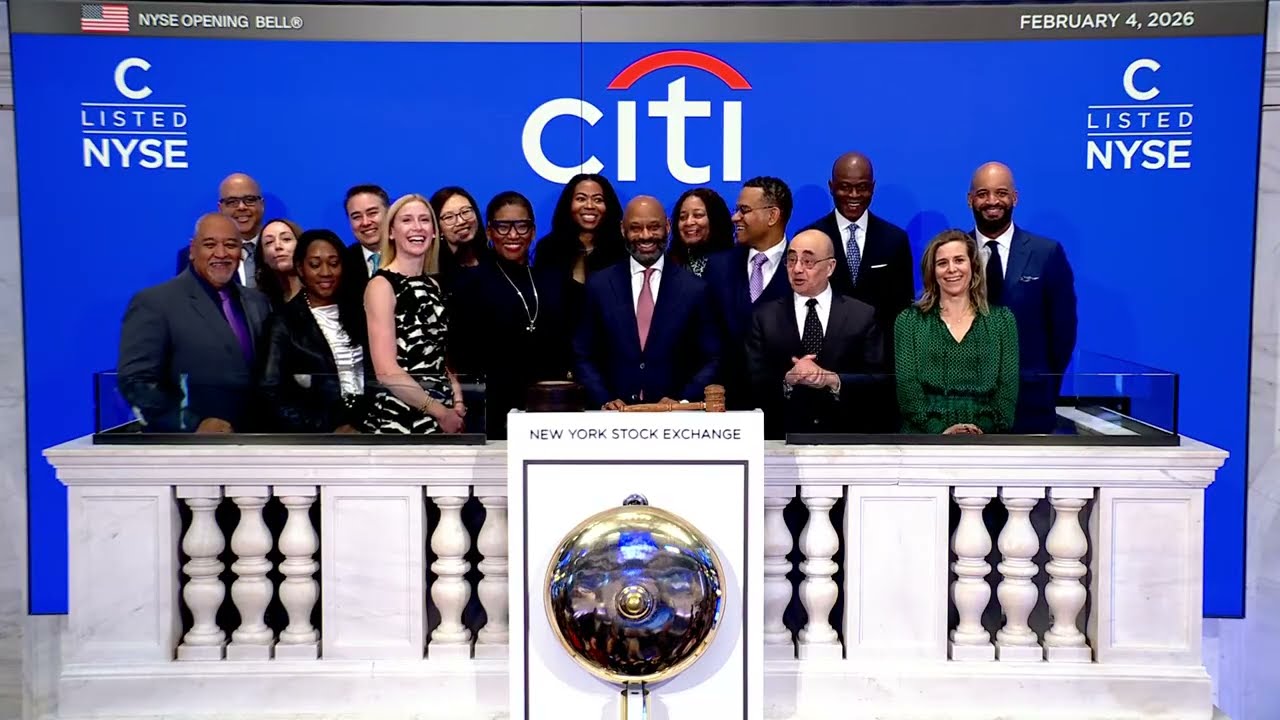 Citi (NYSE: C) Rings The Opening Bell®