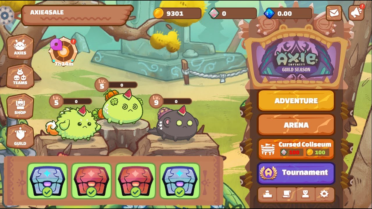 KOTARO+WATERMELON GOD REPTILE | UNIQUE AXIE TEAM |AXIE INFINITY CLASSIC GAMEPLAY 2024
