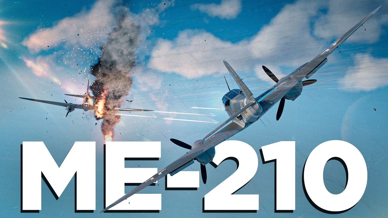 Me 210 &mdash; самый проблемный истребитель Люфтваффе