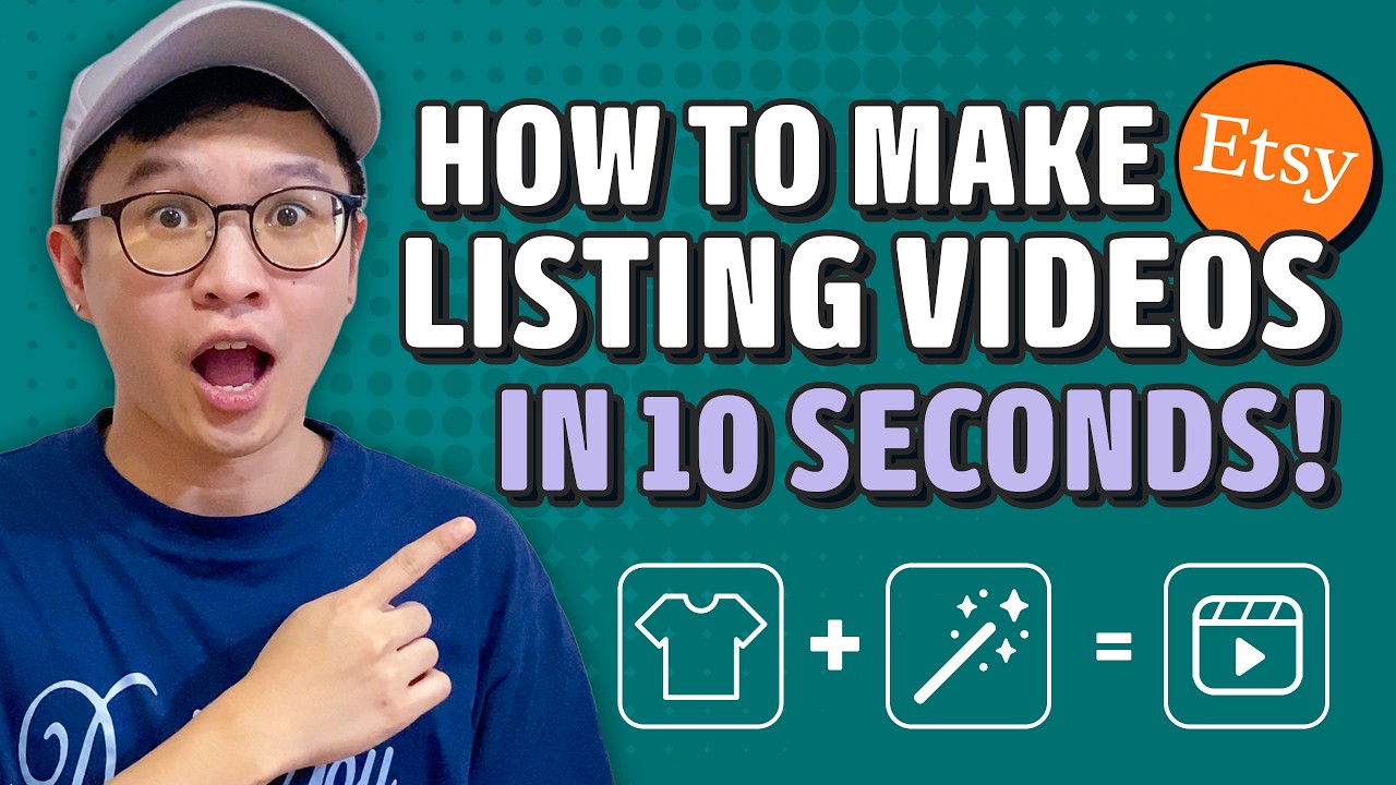 The FASTEST Way to Create Listing Videos for Your Etsy Shop