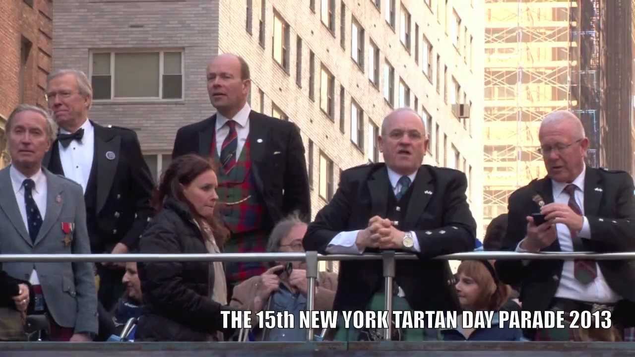 New York Tartan Day Parade 2013