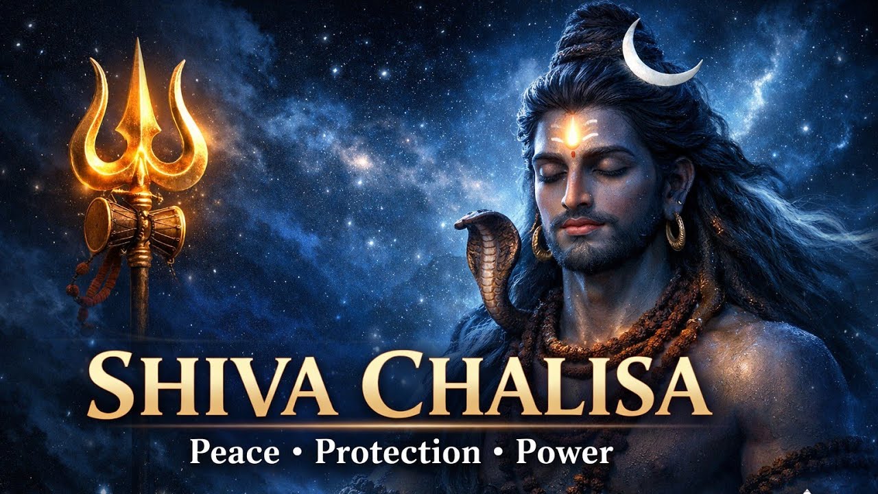 Shiva Chalisa & Trigun Aarti | Powerful Morning Prayer for Peace & Protection