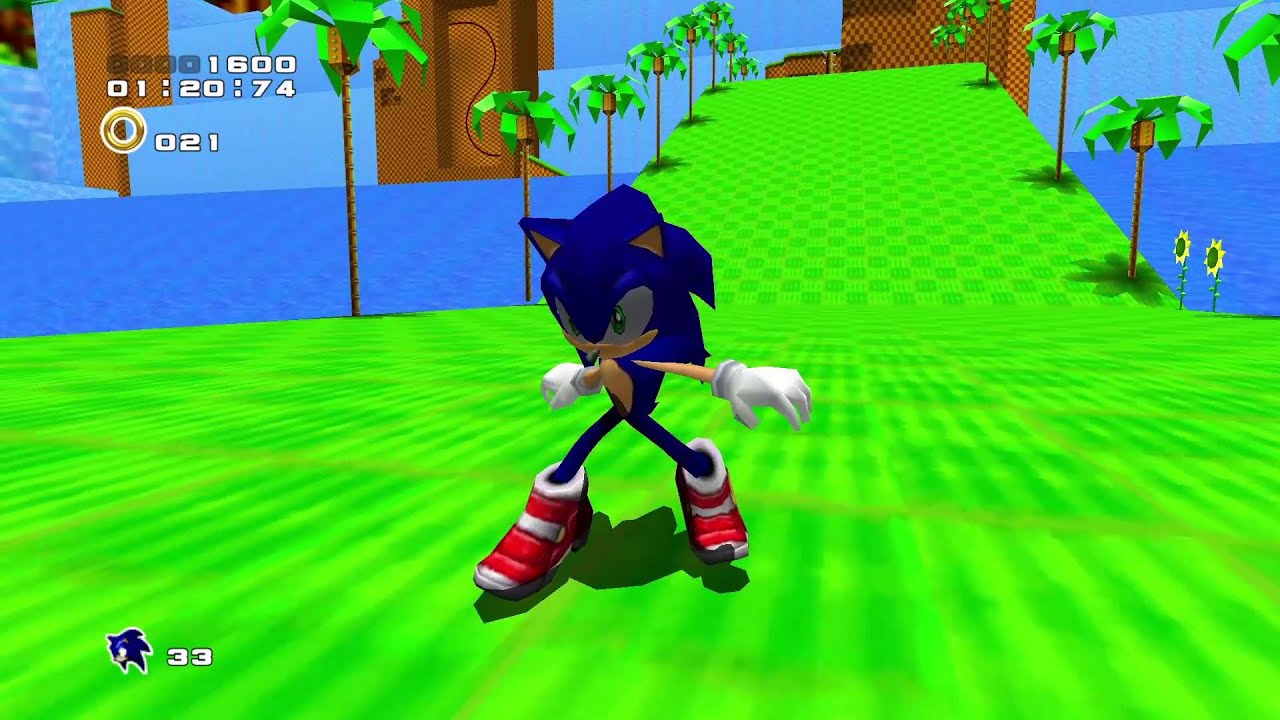 Sonic Adventure 2: Battle ~ Kart Race, Upgrades, & Green Hill