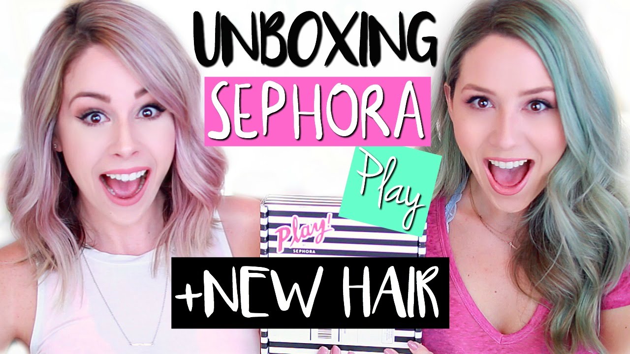 UNBOXING Sephora PLAY! MAY 2016 | NEW HAIR!!!