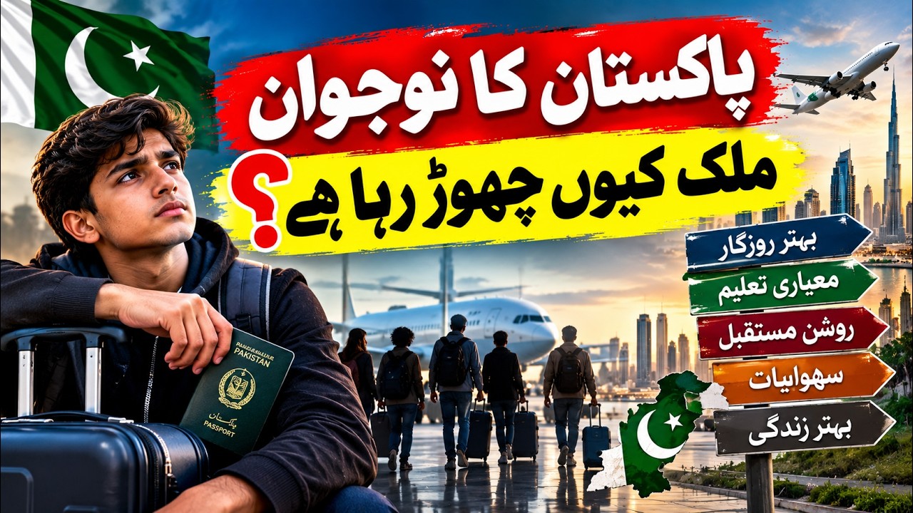 Pakistan Ka Naujawan Mulk Kyun Chhor Raha Hai? | Youth Migration | Pakistan