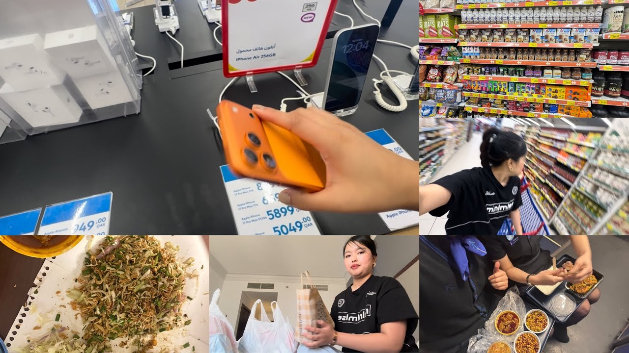 Doha Da singju suraga chaba🤤/iphone 17pro max leirkpra Or leirktabra 😜/unboxing Some stuff🩷🇶🇦🇶🇦