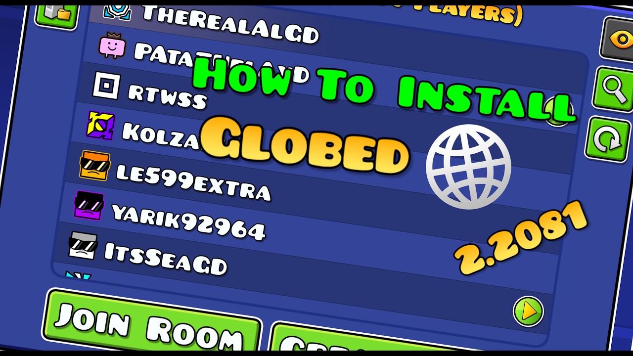 How To Install Globed For GD 2 2081