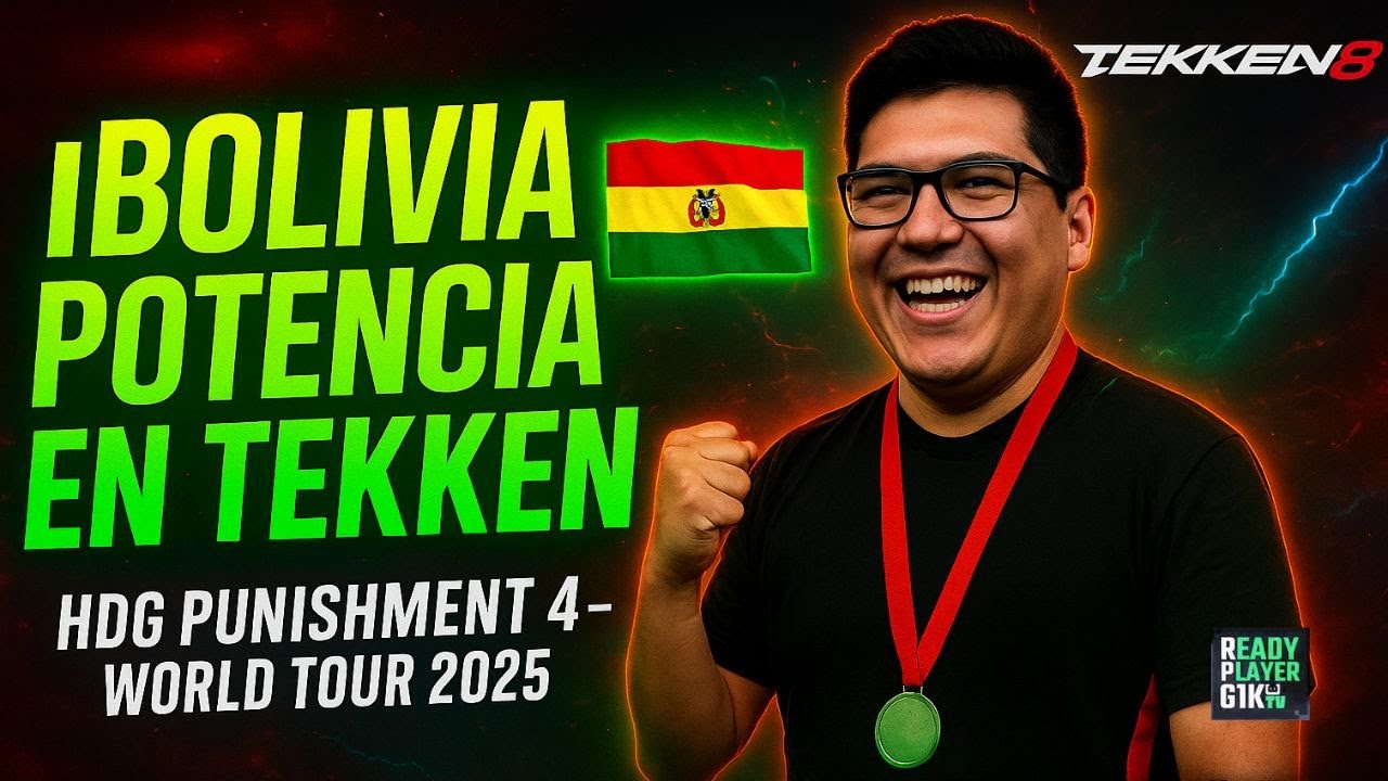 &iexcl;Bolivia rompe esquemas en Tekken! 🥊 | HDG Punishment 4 &ndash; El torneo gamer m&aacute;s grande 🇧🇴