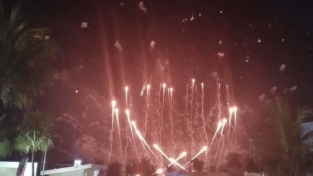 A Pyromusical competition-Italy