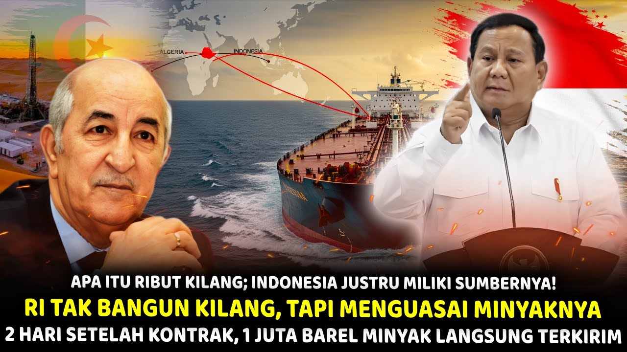 GEGER! Indonesia Memilih Menguasai Sumber Minyaknya, Minyak Aljazair Resmi Dikunci 25 Tahun ke Depan