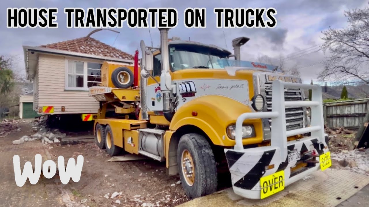 The Mega Machines Behind House Transport: How They Move Entire Homes!