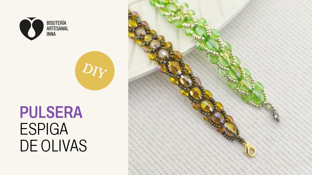 Pulsera Espiga de Olivas | Tutorial DIY