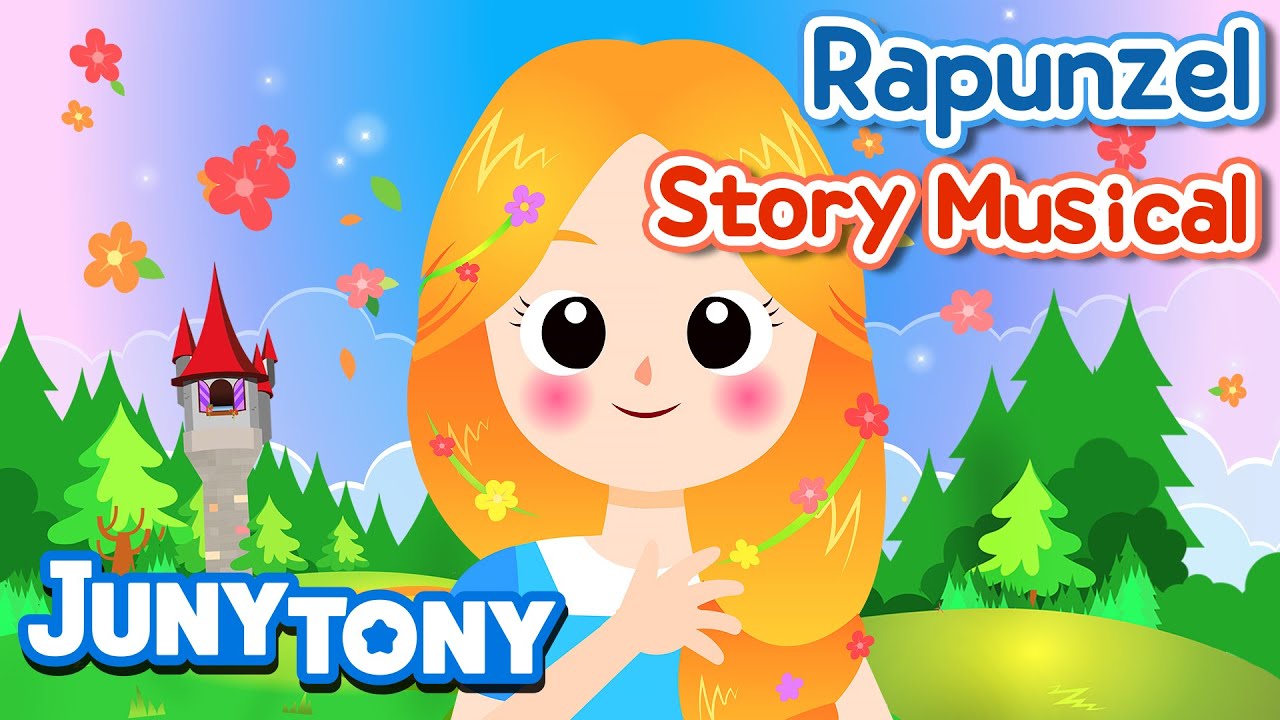 Rapunzel | Fairy Tales | Story Musical for Kids | JunyTony