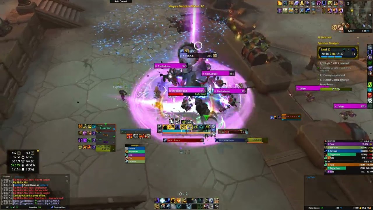 Operation: Floodgate +12 -- Elemental Shaman PoV