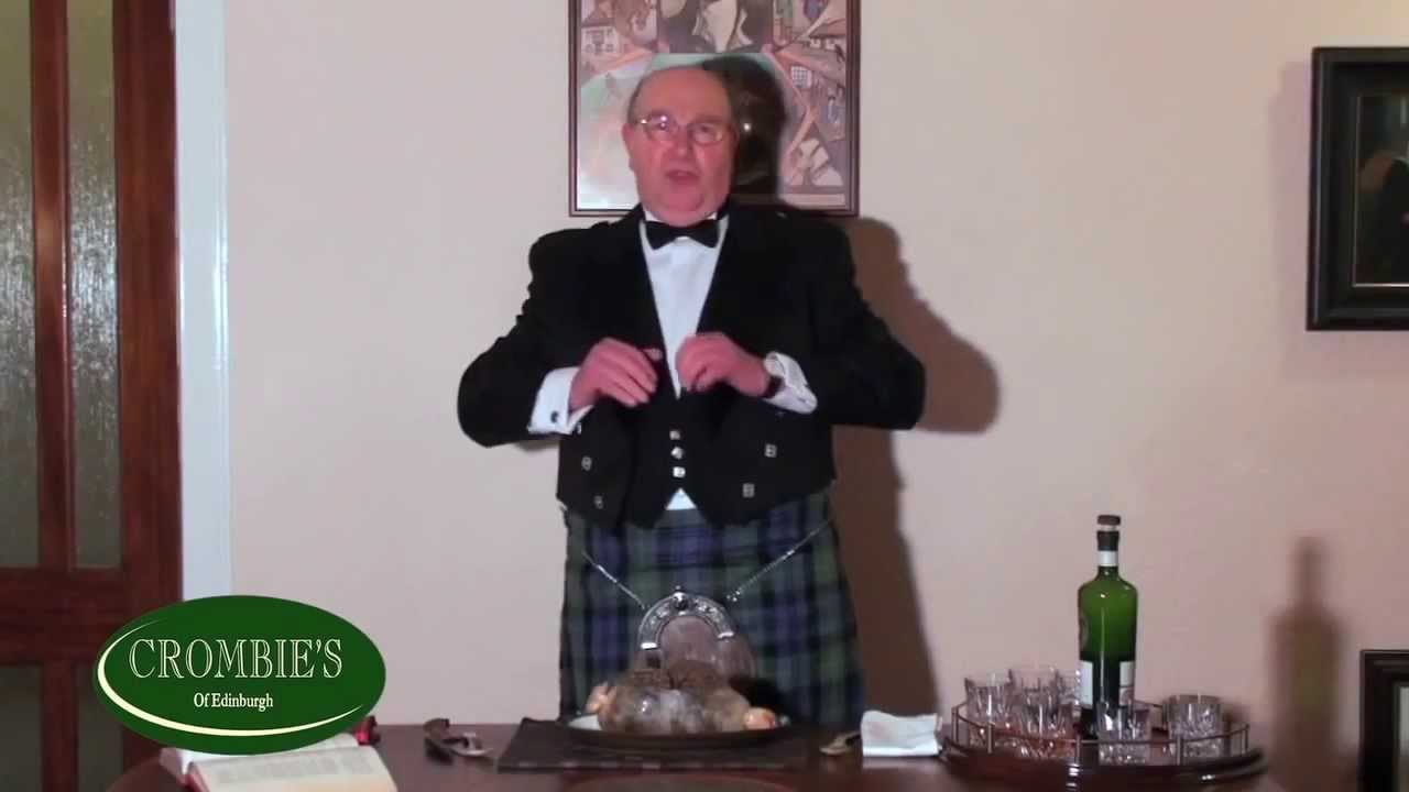 Learn How To Address a Haggis