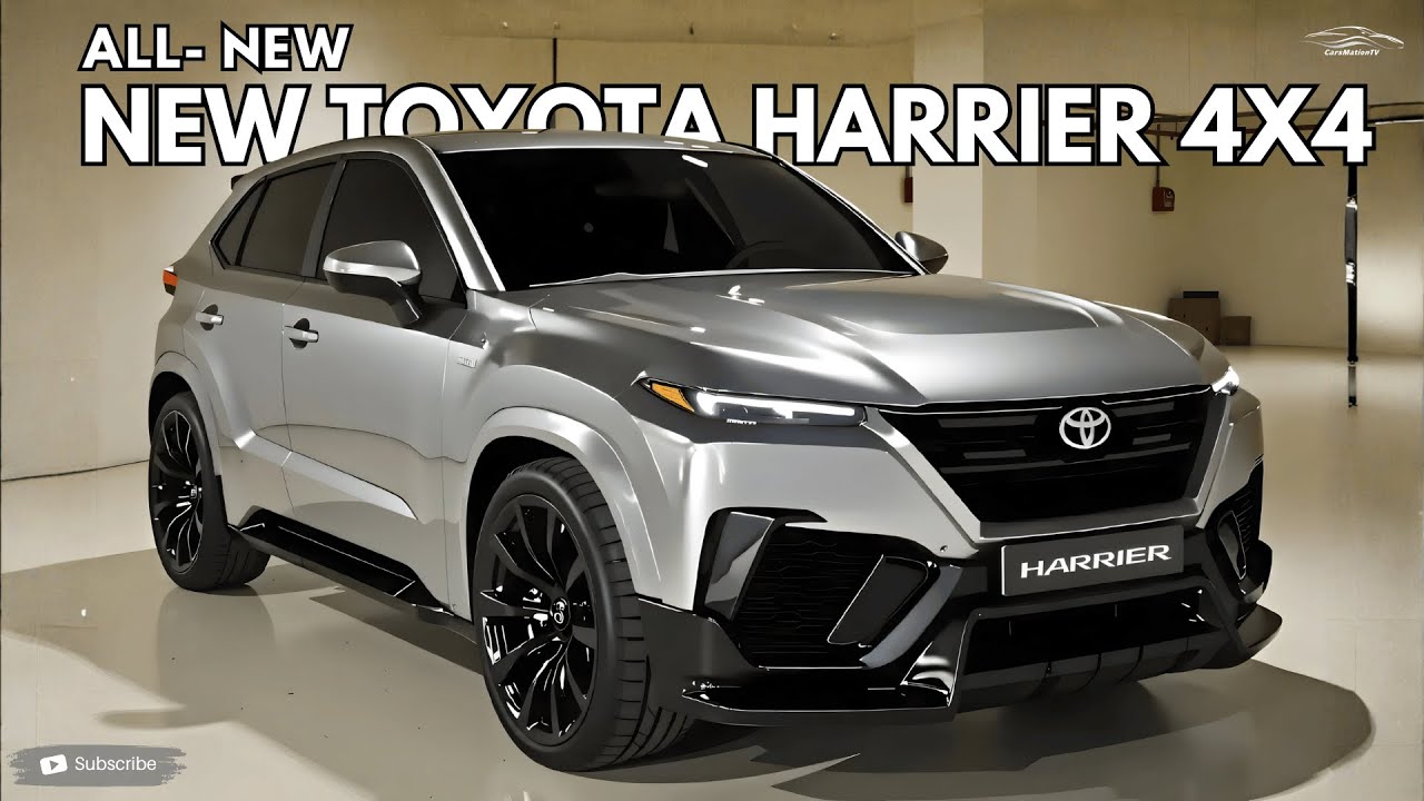新型トヨタ・ハリアー4x4発表 - 高級感とトヨタの信頼性