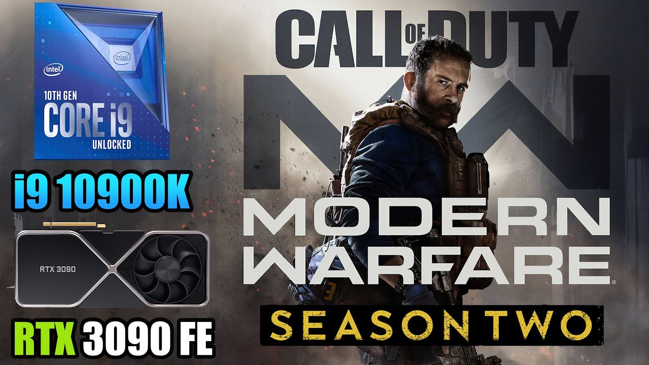 Call of Duty: Modern Warfare - RTX 3090 + i9 10900K - 1080p, 1440p & 4K - High & Low Settings - S2