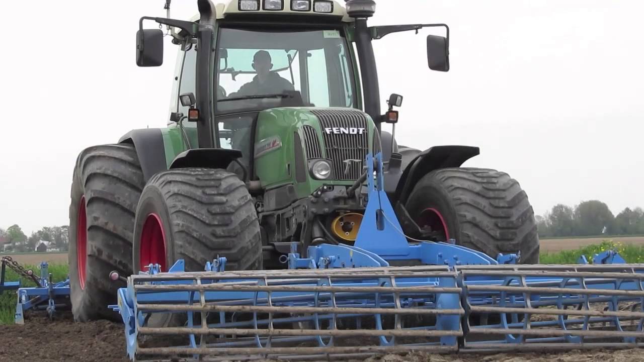 Preparing land with Fendt Favorit 711 Vario and Lemken- Vrolijk Landbouw
