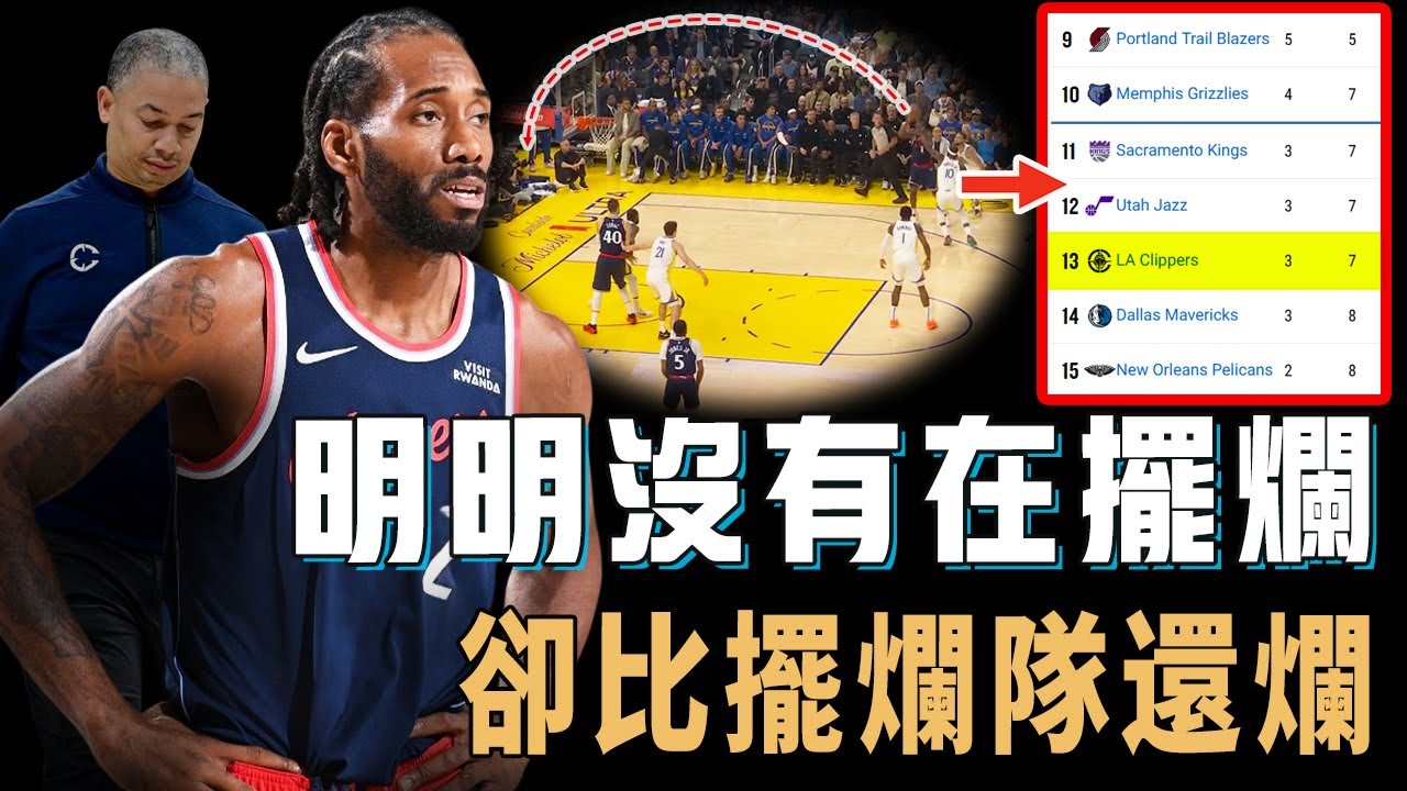 明明圍繞Kawhi Leonard再次打造出全明星陣容，快艇新賽季戰績為何如此糟糕？傷病管理多到離譜，教練操作更讓人疑惑，球迷：不如換LBJ？！【NBA球隊分析】