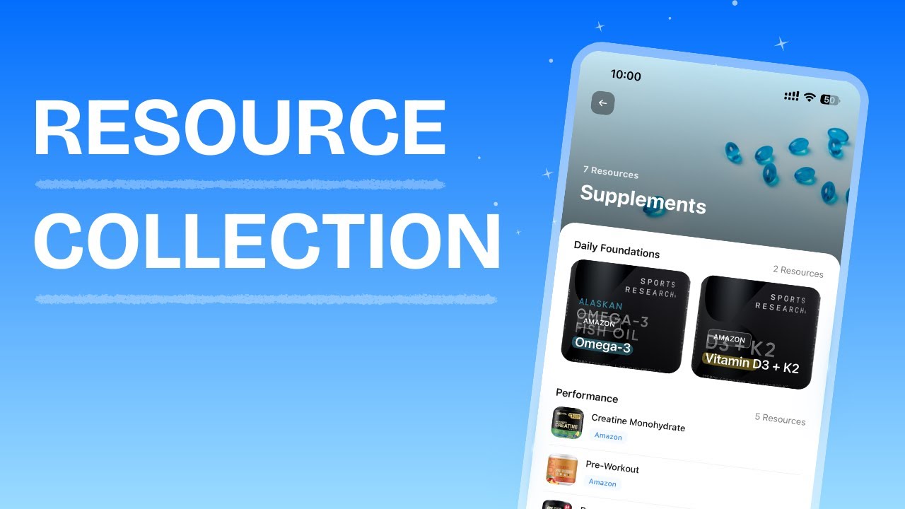 Resource Collections (On-Demand) - HubFit Coaching Platform