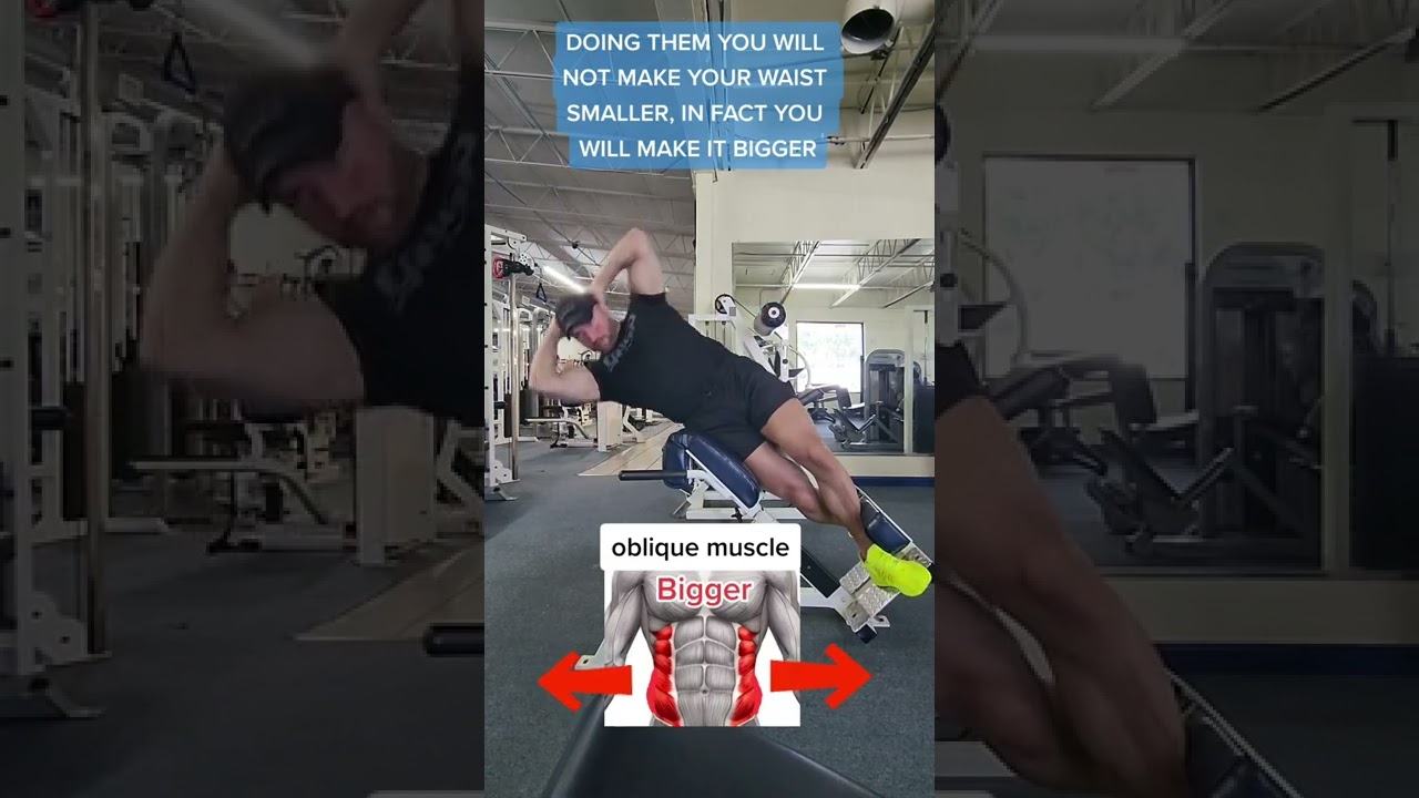 Don't train your obliques muscles before you watch this video #shorts