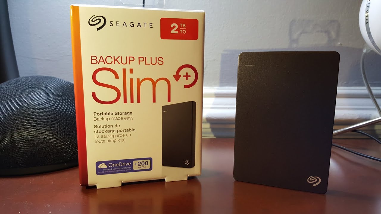 Seagate Backup Plus Slim 2TB