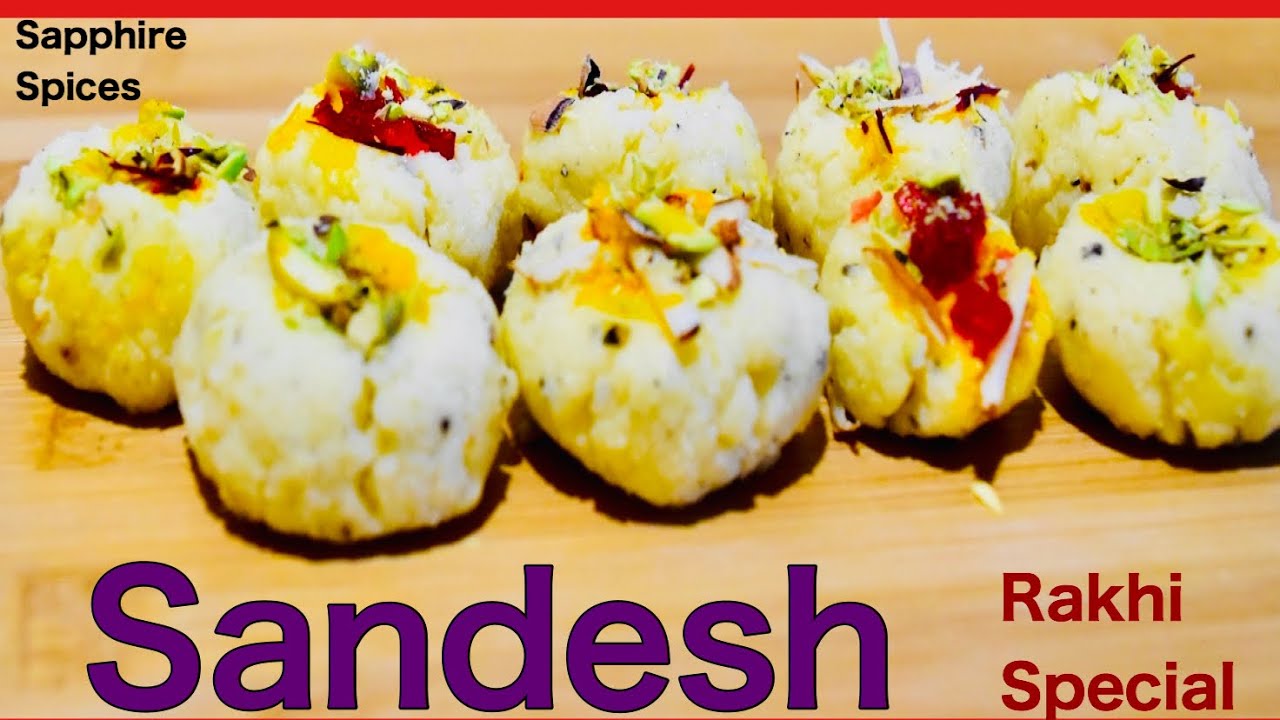 Sandesh : Using Ricotta Cheese- Sweet Recipe | Mithai Recipe