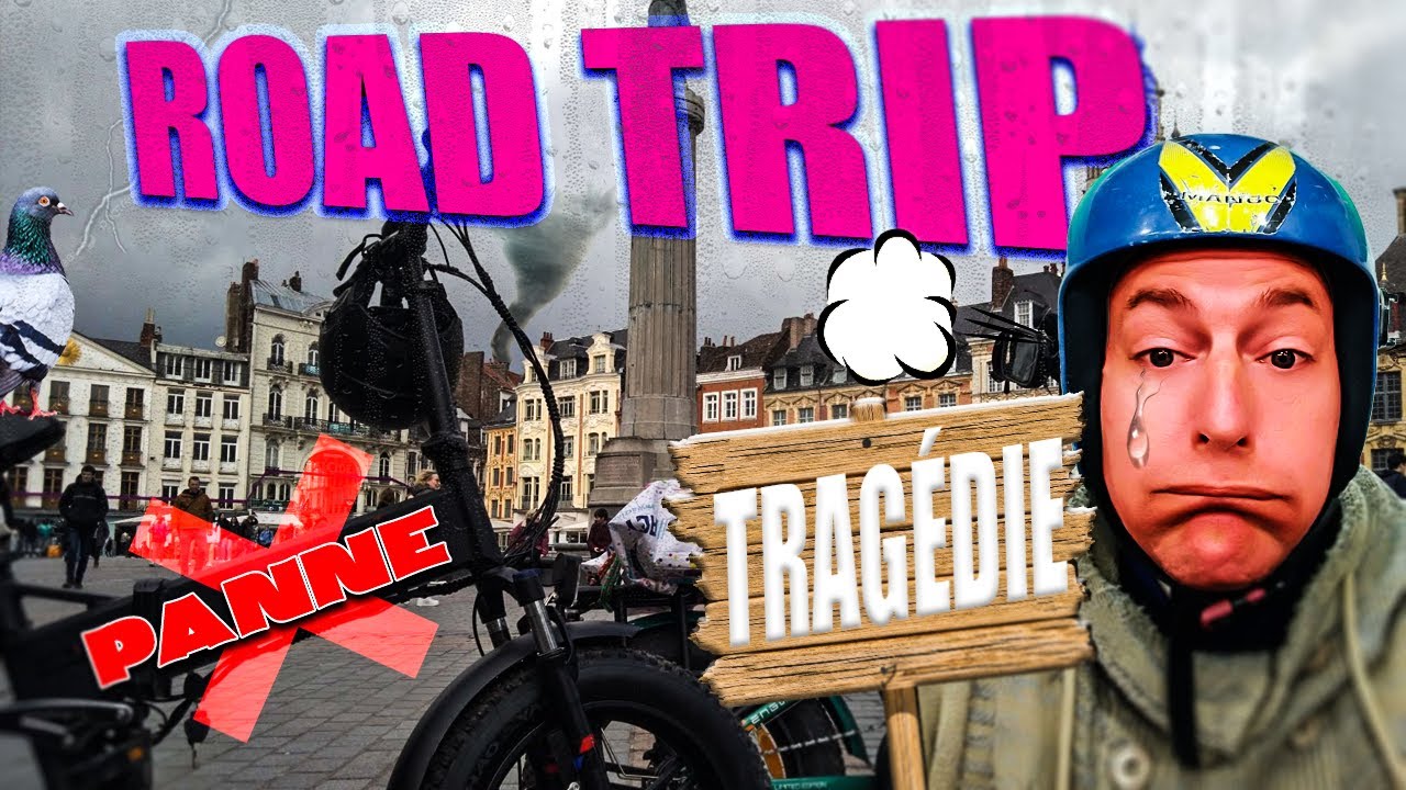 Mini road trip en vélo jusqu'a Lille