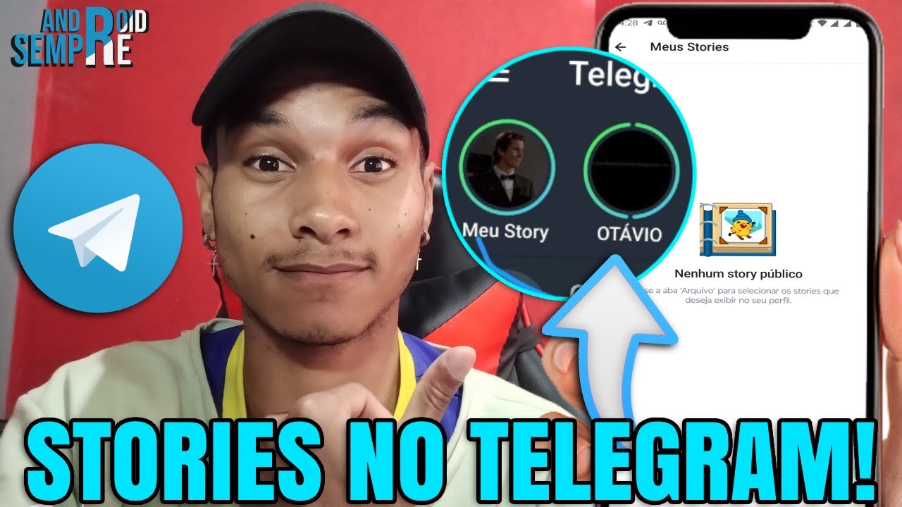 🔥QUE TOP! SAIU A OP&Ccedil;&Atilde;O DE STORYS (STATUS) NO TELEGRAM - CONFIRA! 😍