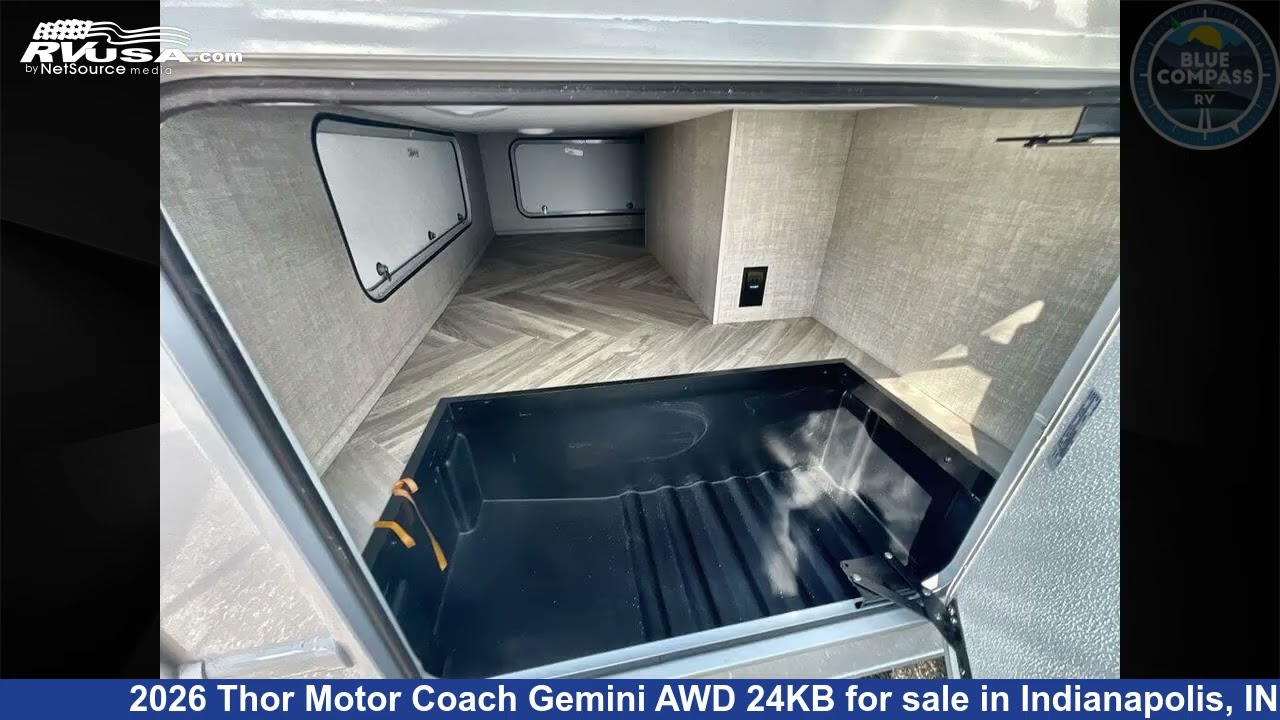 Marvelous 2026 Thor Motor Coach Gemini AWD Class B+ RV For Sale in Indianapolis, IN | RVUSA.com