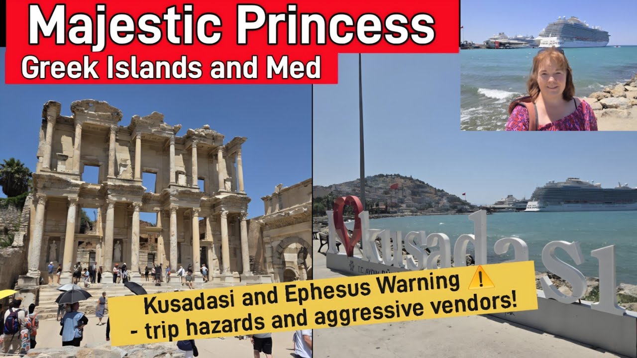 Круиз Majestic Princess (Греческие острова и Средиземное море) — Эпизод 3, Кушадасы и Эфес, Турция