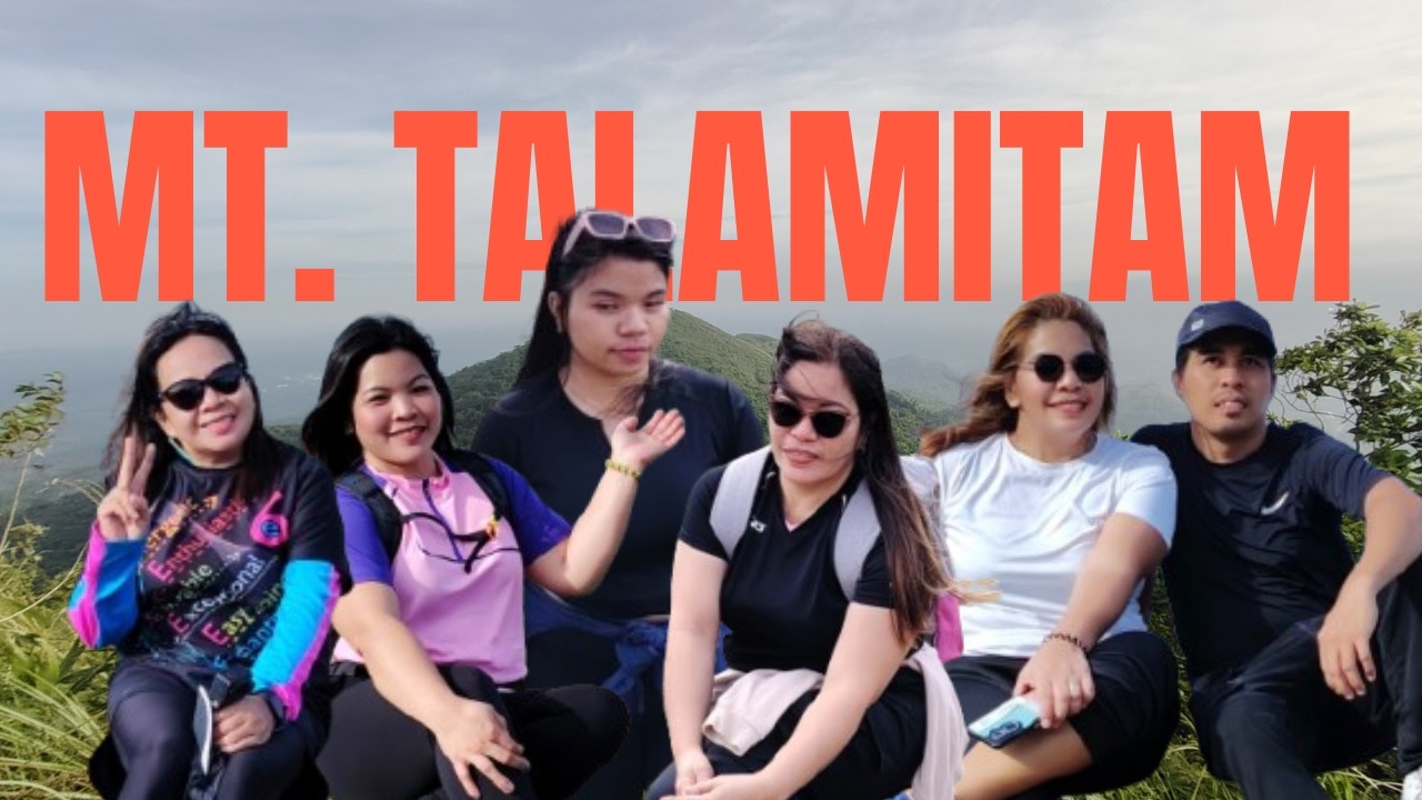 Trail to Mt. Talamitam ll Hiking 
