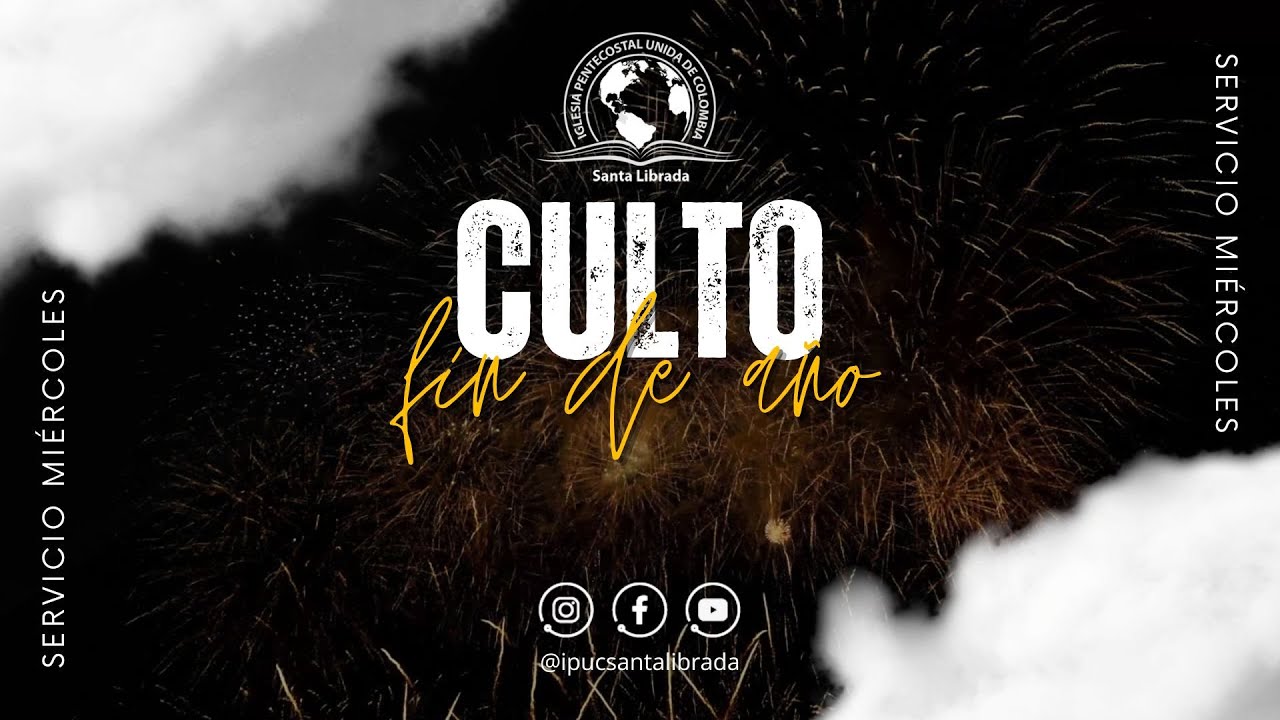 1239 Culto Fin de Año | 31/12/2025