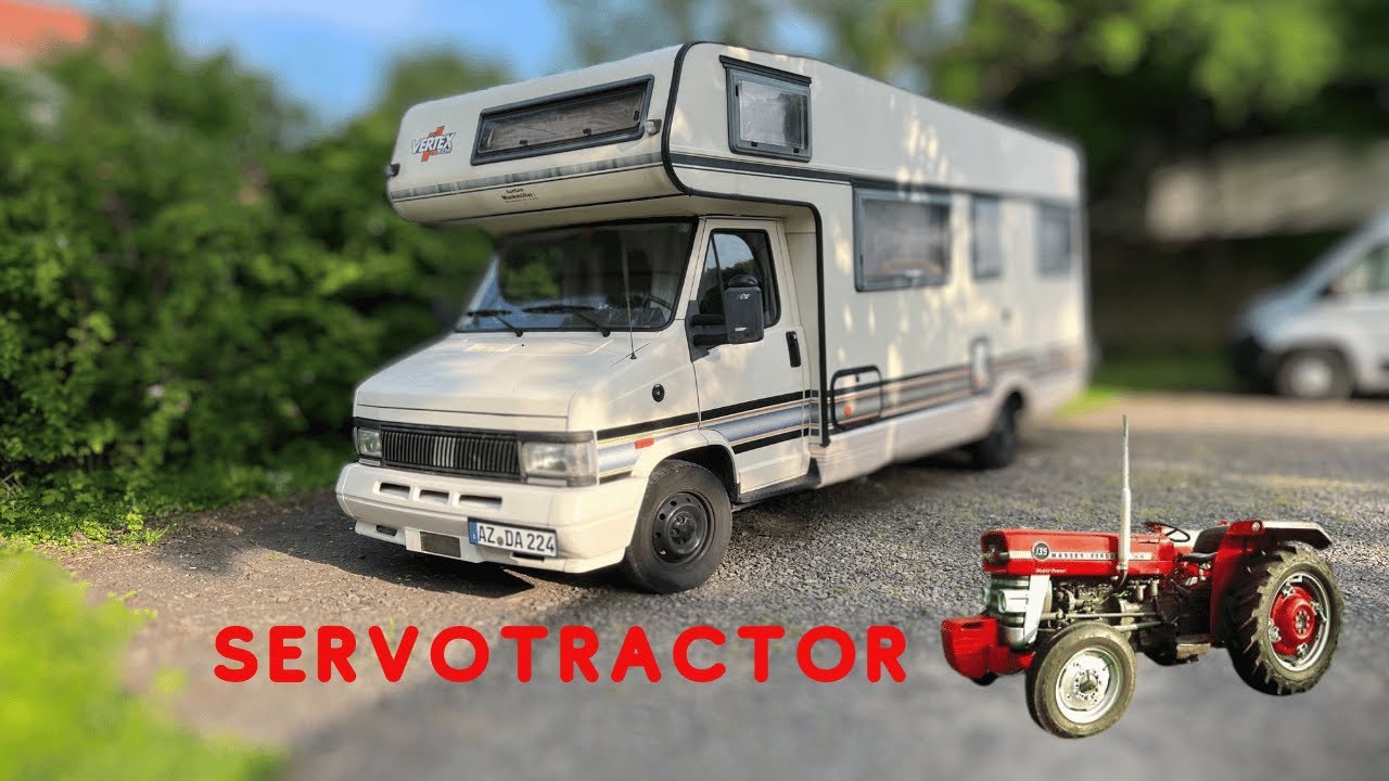 CARVLOG DIN AUTORULOTA - SERVO TRACTOR + CUPLU DE BETONIERĂ
