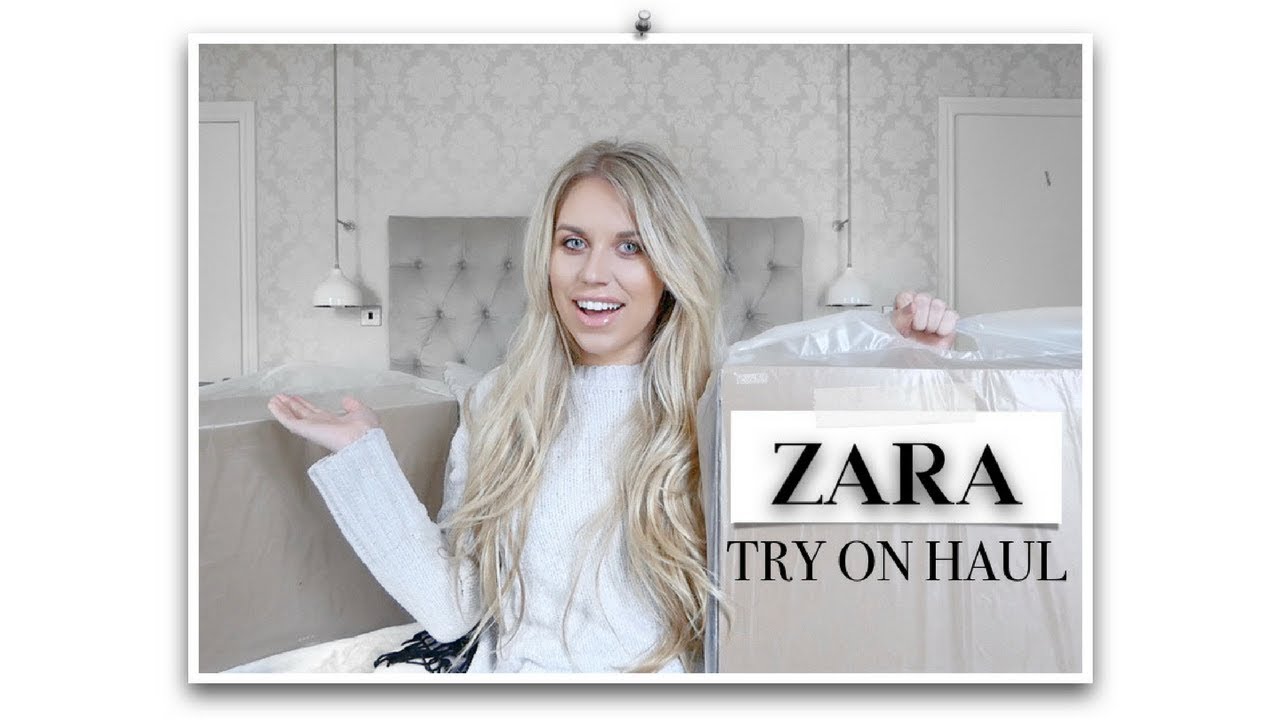 HUGE ZARA HAUL & TRY ON | January 2018 Winter Sales | Freya Farrington