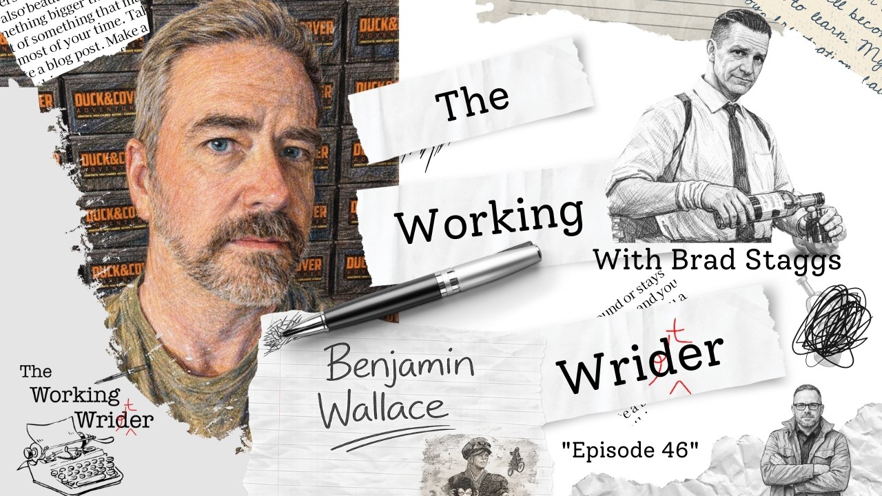 The Working Writer Ep 46 - Author Benjamin Wallace