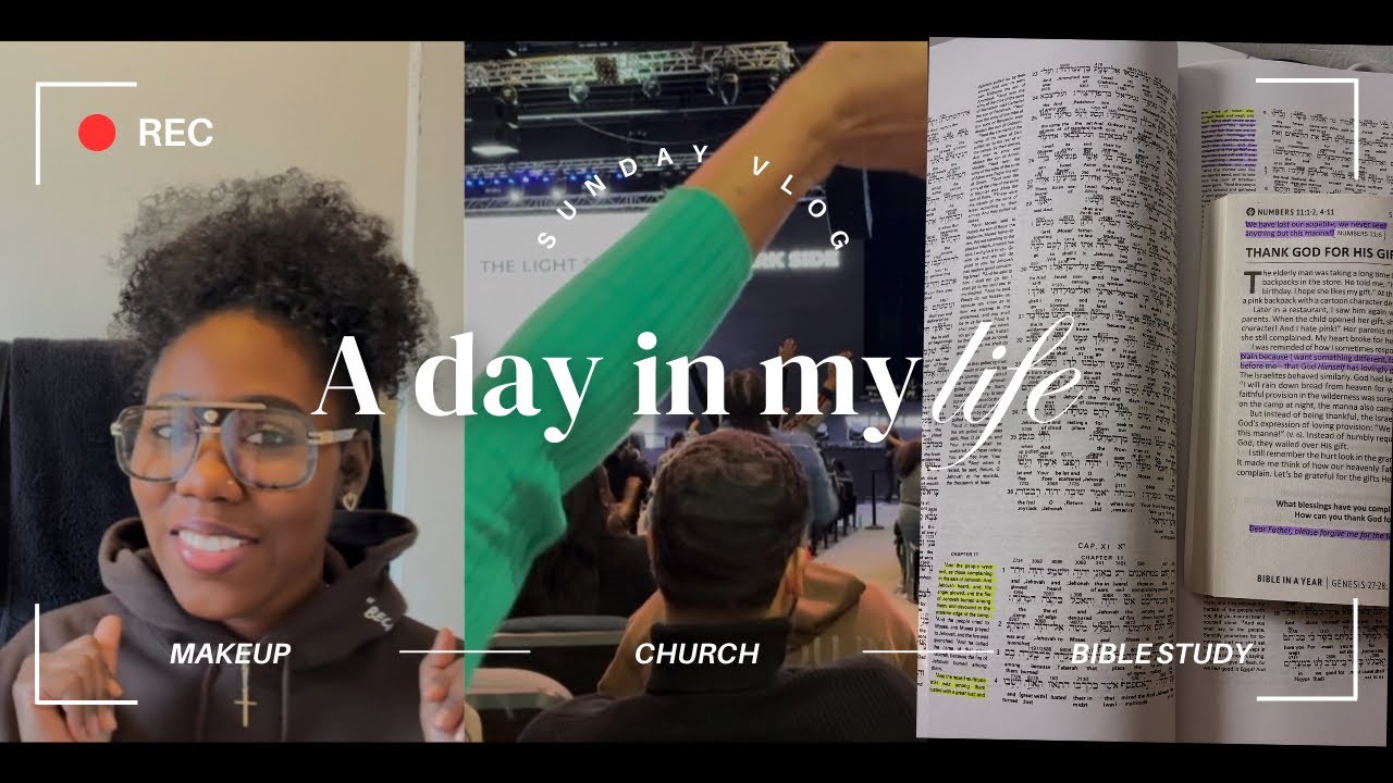 DAILY VLOG: Makeup Rant | Church | Bible Study (Nehemiah 6) | Being Watchful of Distractions 