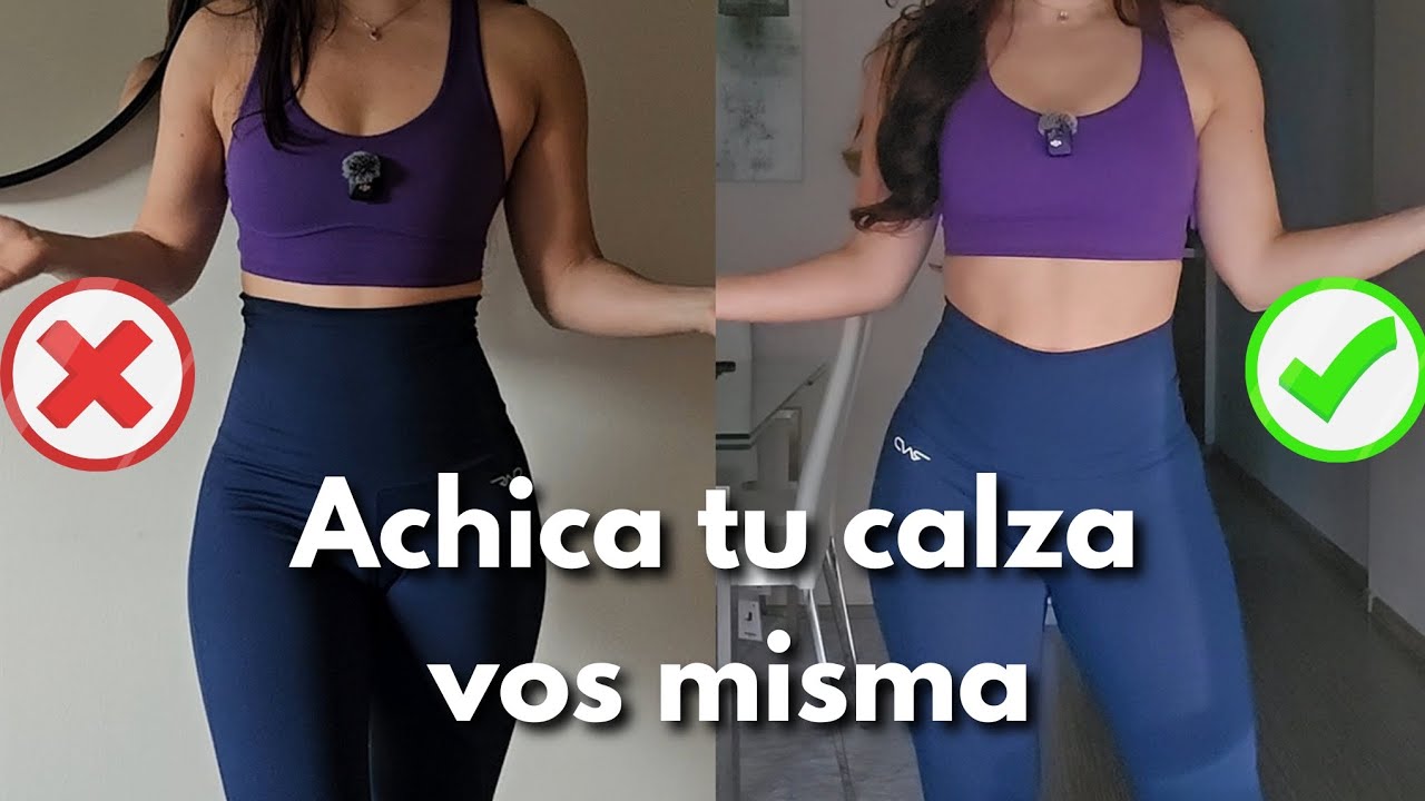 Cómo achicar una calza de tiro alto | Ajustarla y bajarle el tiro Paso a Paso