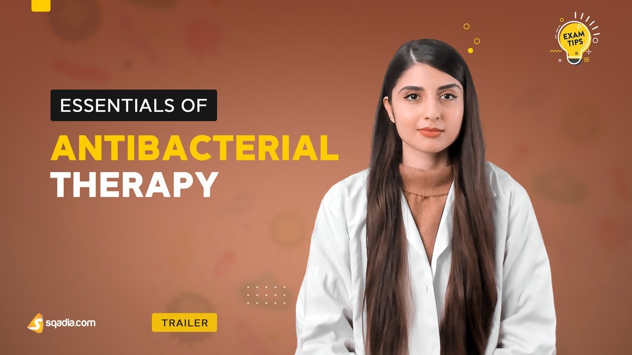 Antibacterial Therapy | Introduction | Microbiology Exam Tips | V-Learning&trade;