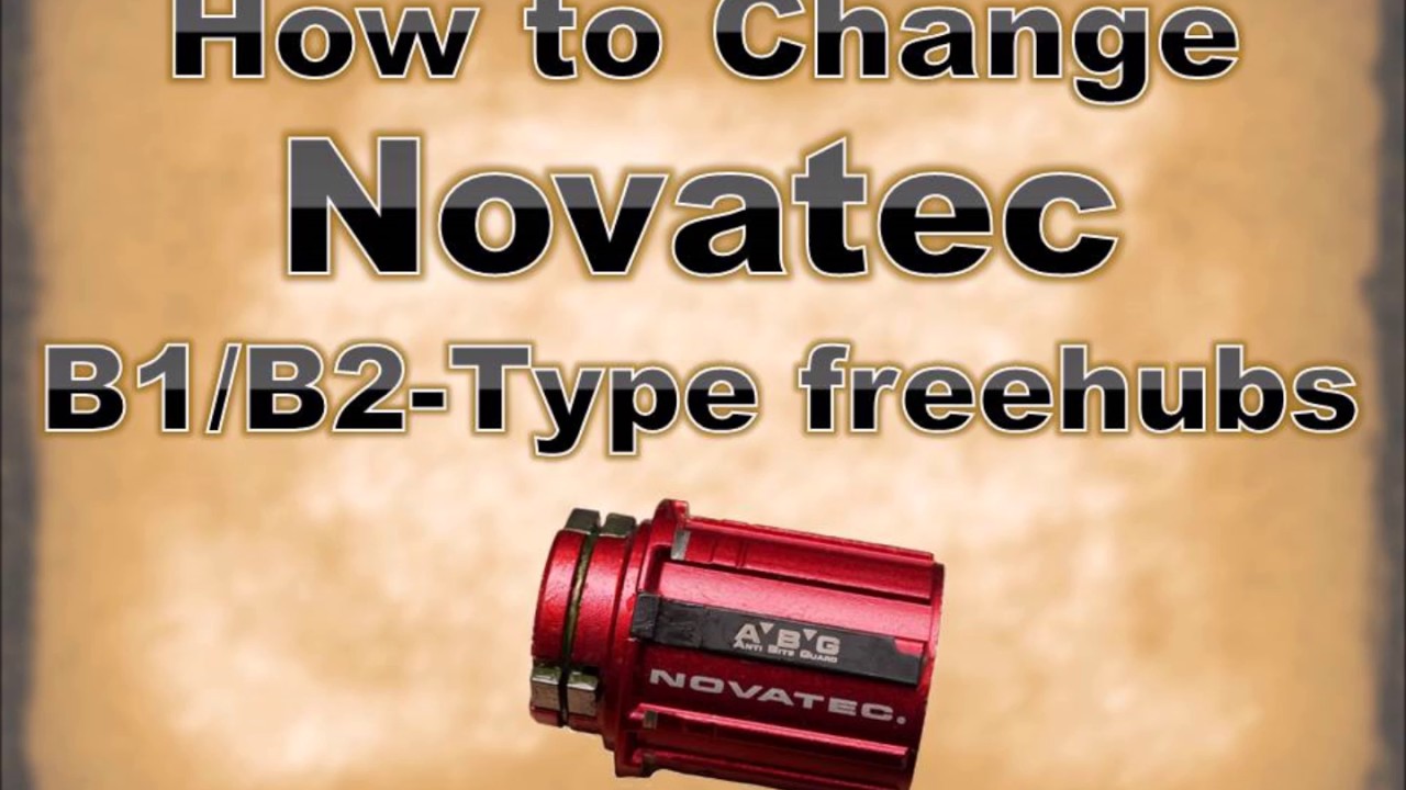 Novatec Freehub Installation