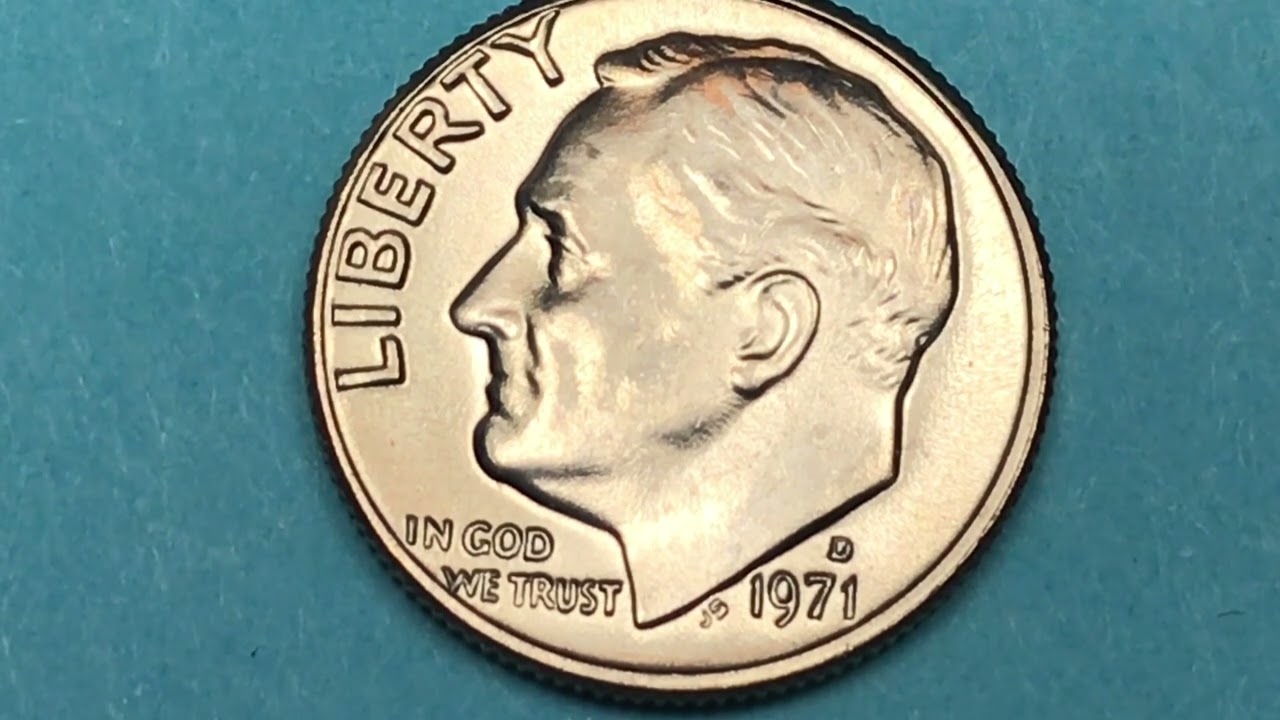 1971 US DImes Worth $1,000+  DC Minutes United States Roosevelt Coins
