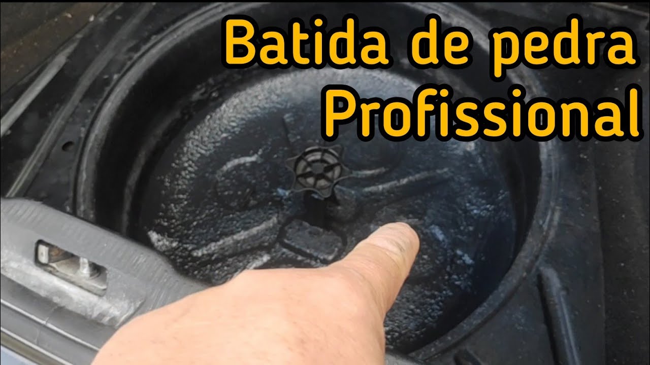 Batida de pedra profissional, preparação e aplicação essa ninguém ensina.