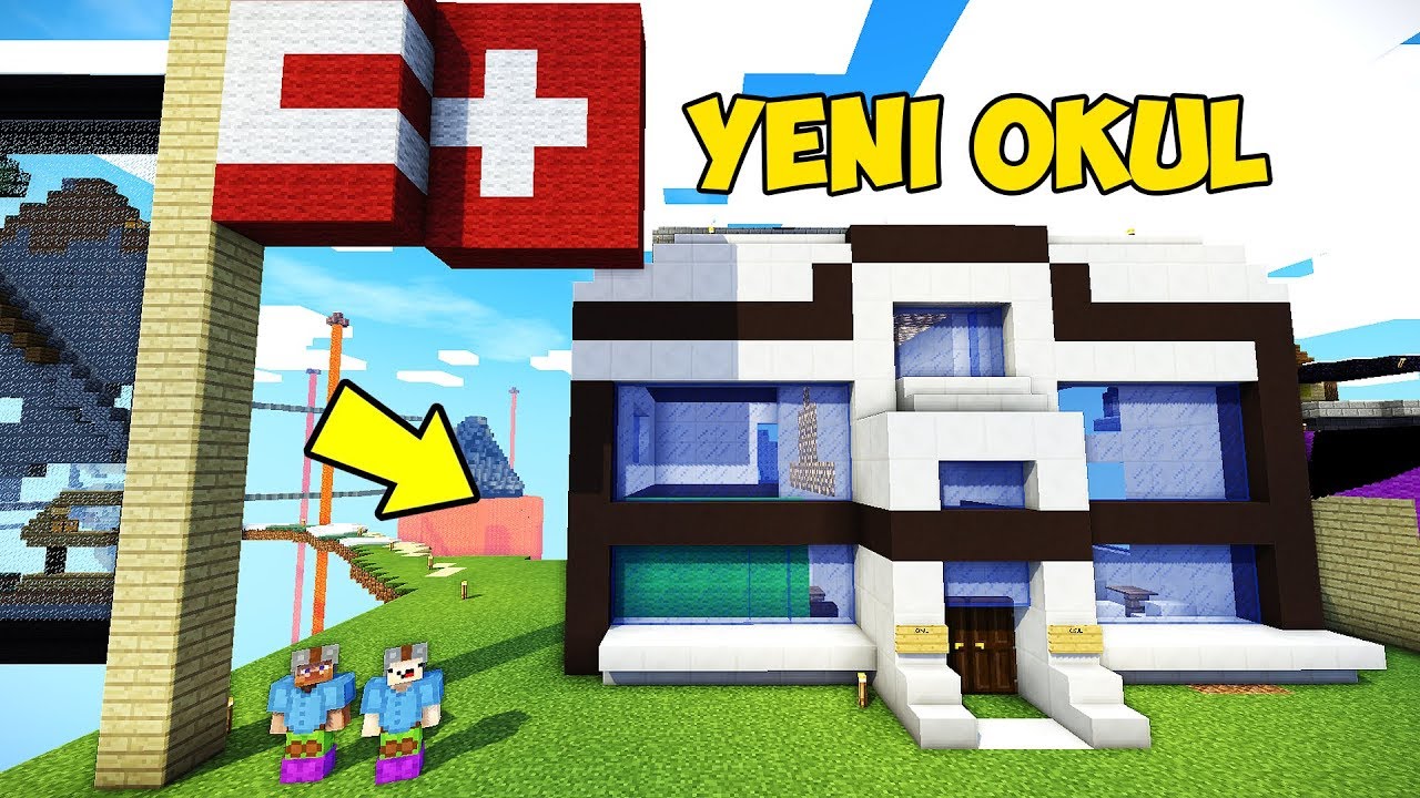 FAKİR ANDIMIZI OKUYOR - YENİ OKUL !! 😱 - Minecraft