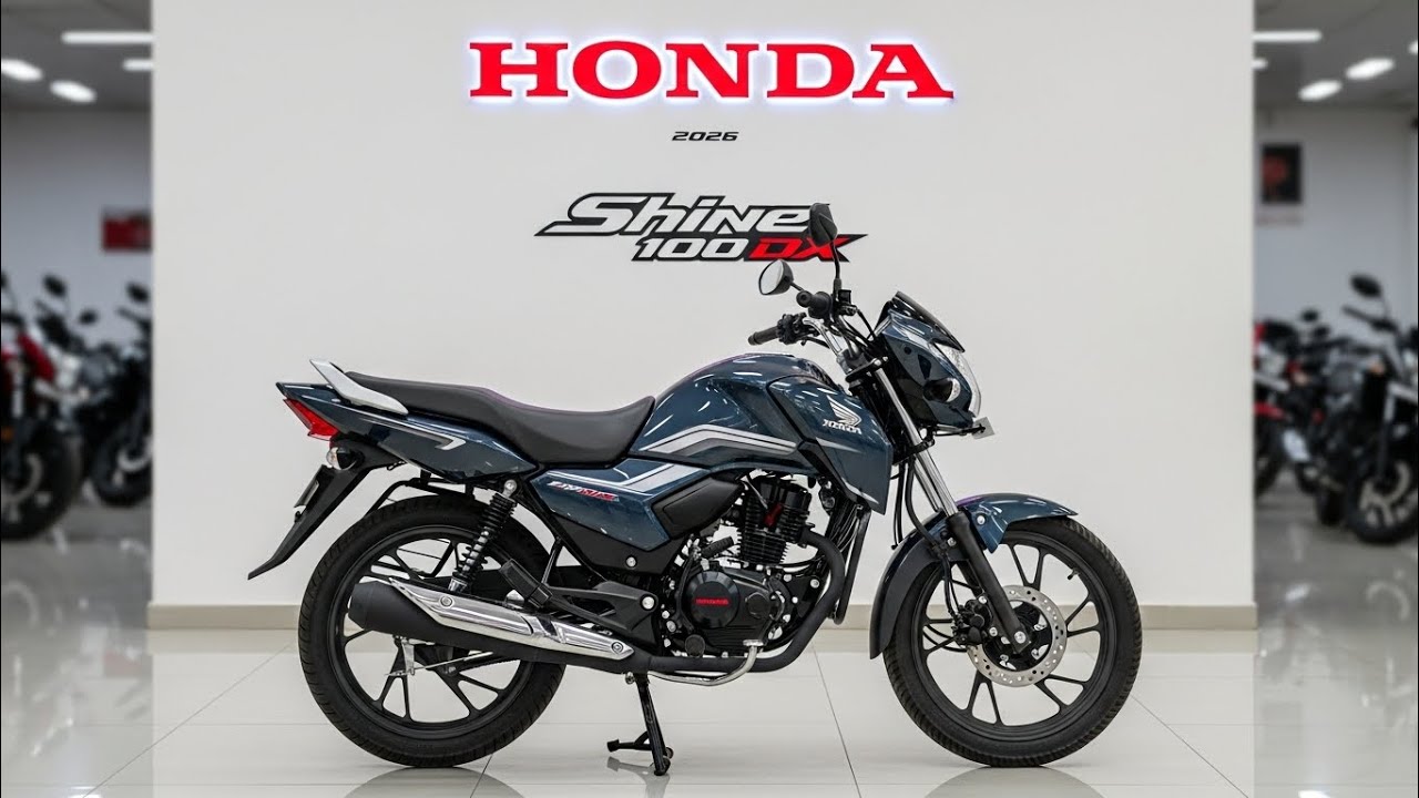 🔥 2026 New Honda Shine 100 DX &ndash; Full Review, Features, Mileage & Price |
