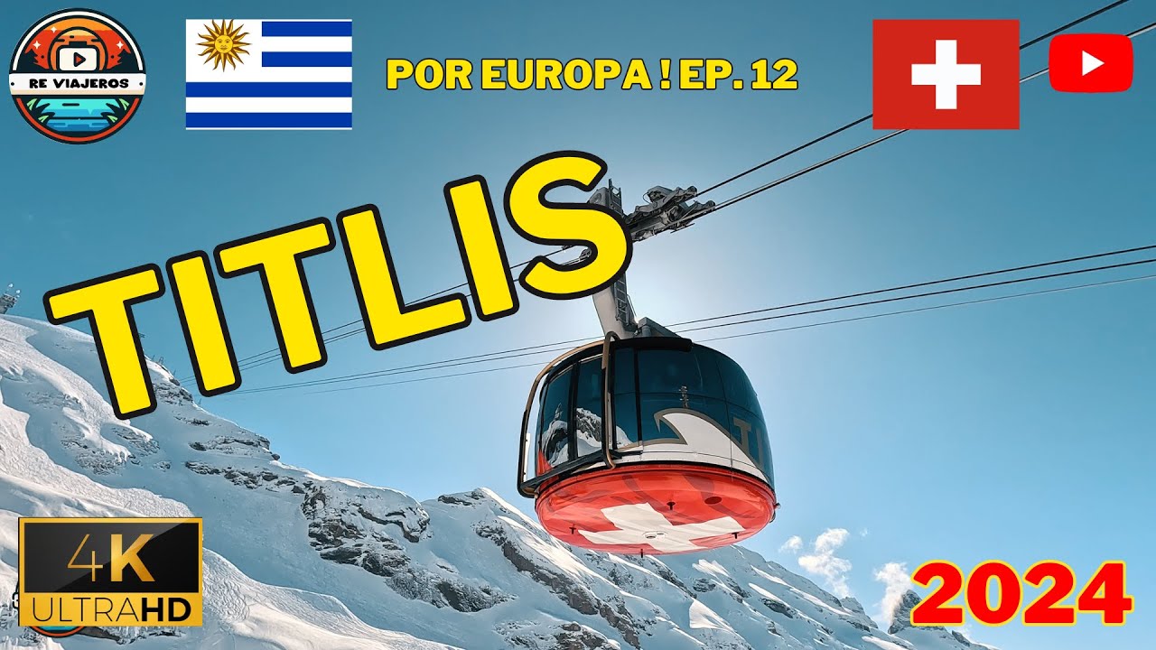 No te lo podes perder!! El Monte Titlis en Suiza 🇨🇭