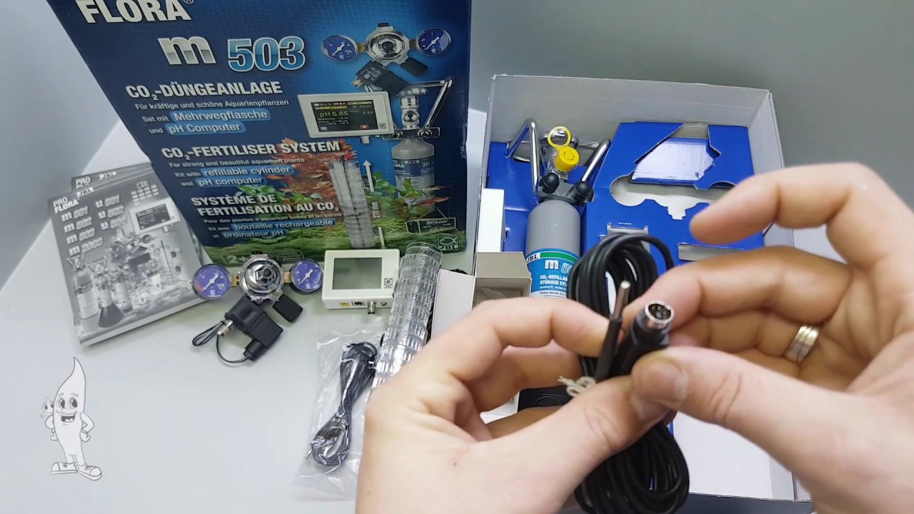 Aquaplantsonline - Unboxing JBL ProFlora m 503 CO2