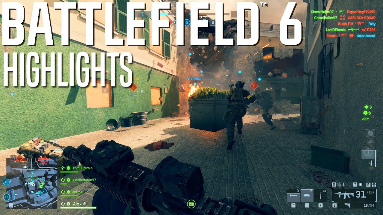 Battlefield 6 - Multiplayer Highlights #6 (53-23) (Escalation Iberian Offensive) (No Commentary)