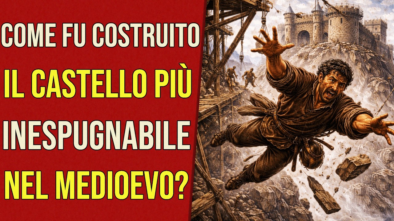 Come fu costruito il castello più inespugnabile del Medioevo?